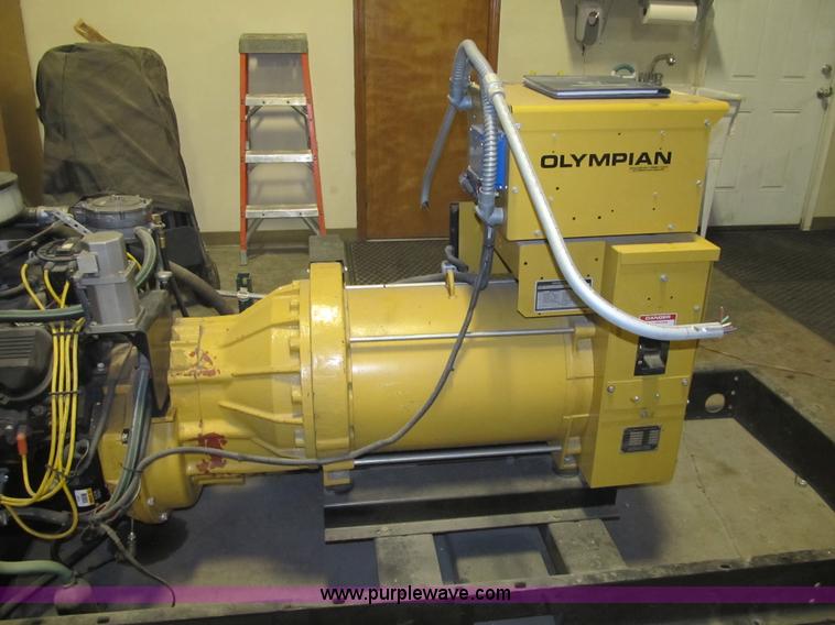 image for item F8972 Generac Mfg. Olympian generator