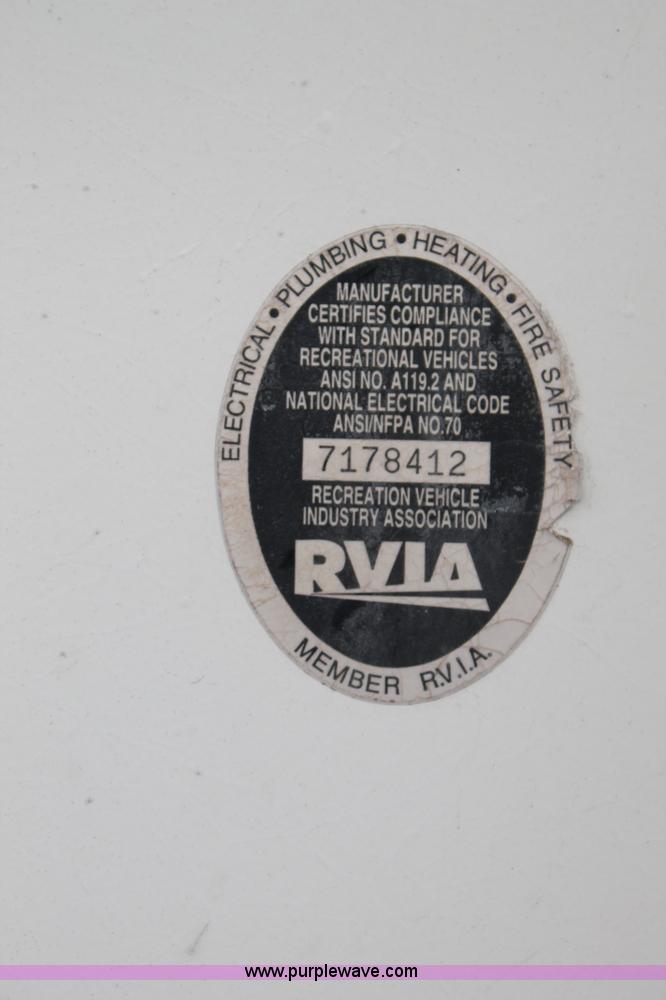 image for item H1638 2002 Forest River Wildcat camper