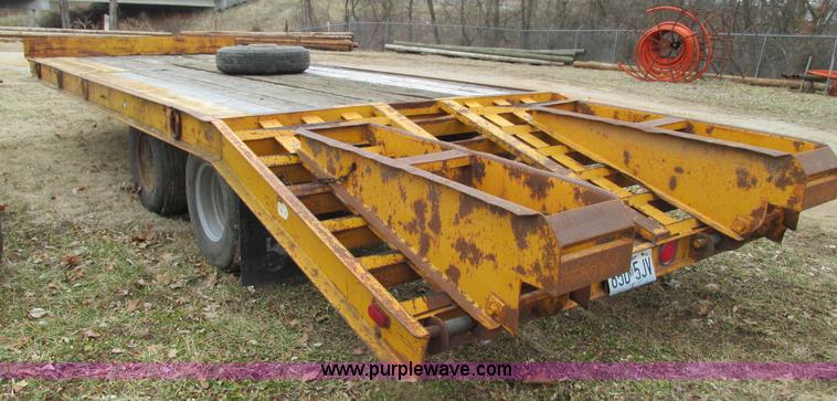 image for item I3100 1984 Belshe T-8 trailer