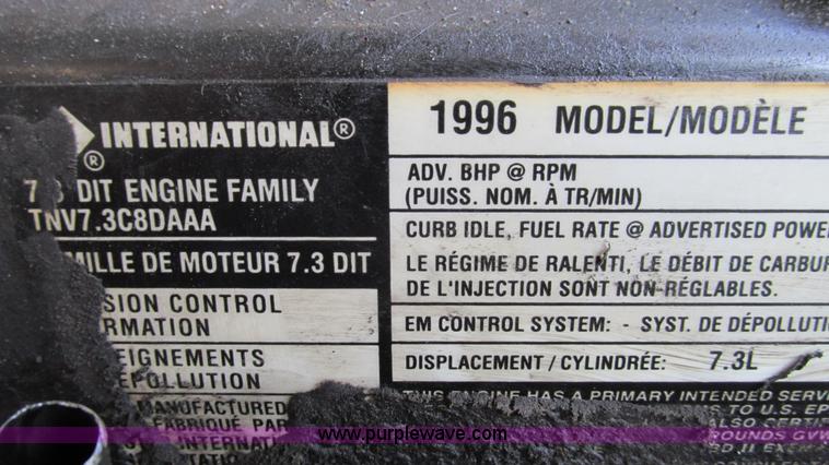 image for item I3108 1996 Ford F350 XL bucket truck