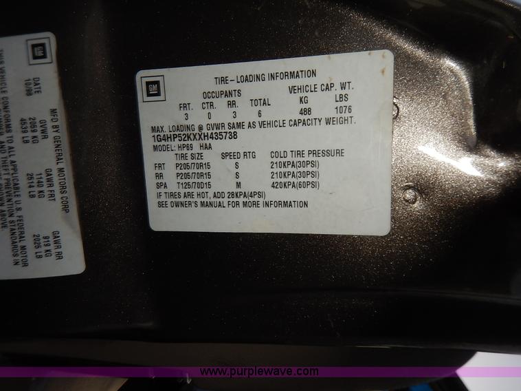 image for item I5109 1999 Buick LeSabre Custom