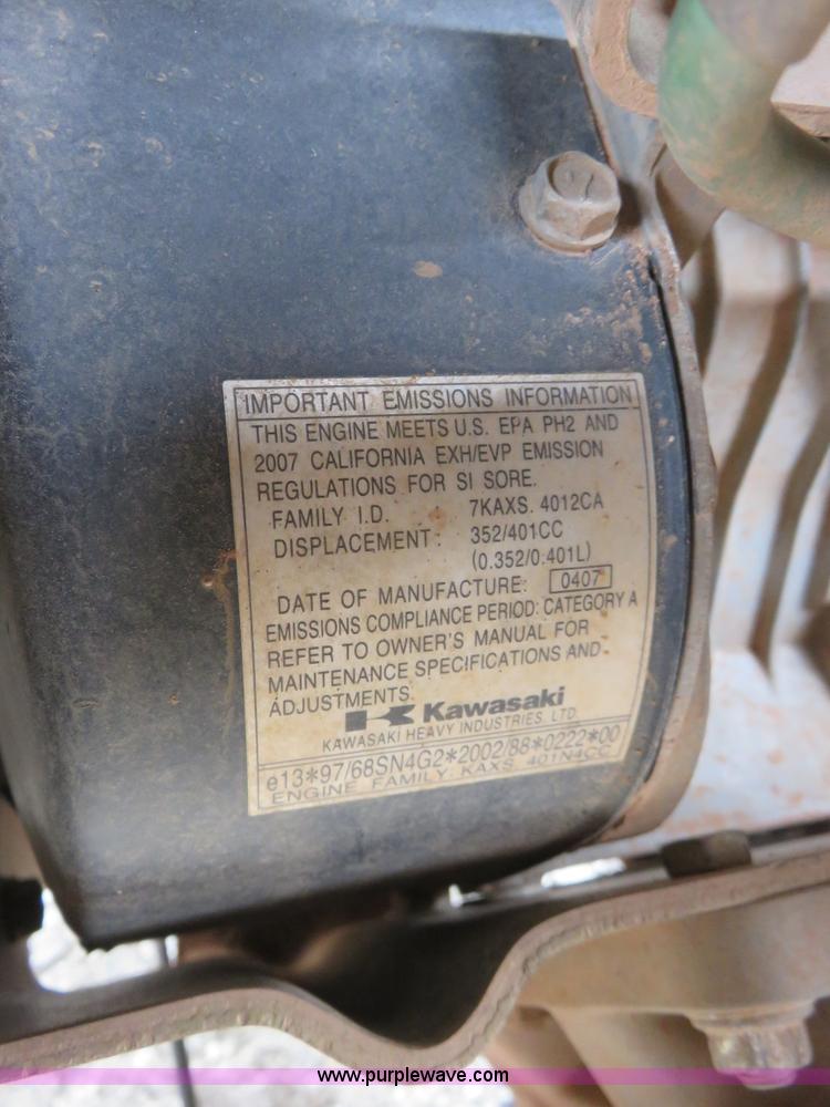 image for item K7216 2007 Club Car utility vehicle