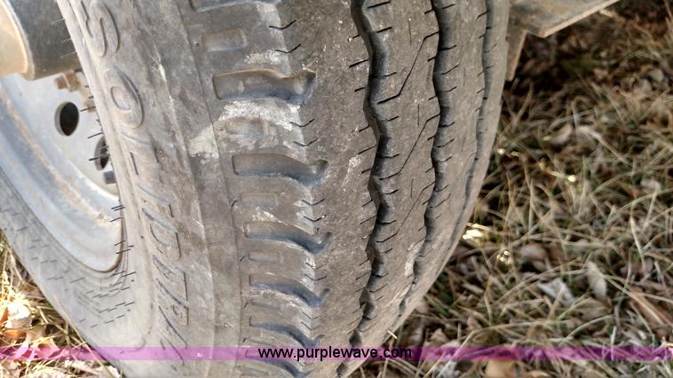 image for item L6563 2008 Kaufman gooseneck trailer