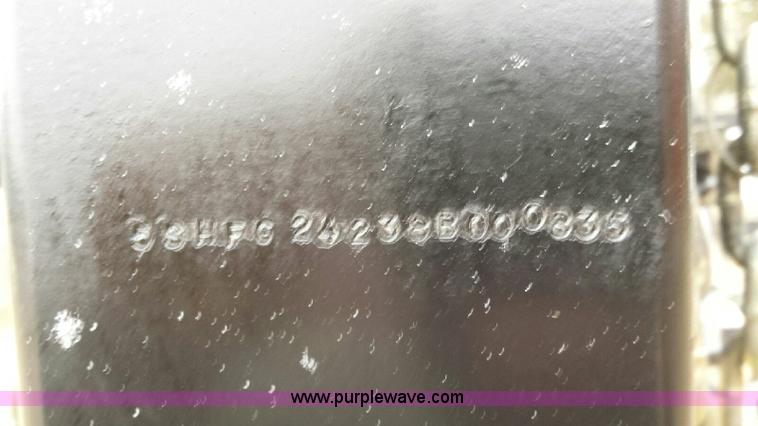 image for item L6563 2008 Kaufman gooseneck trailer