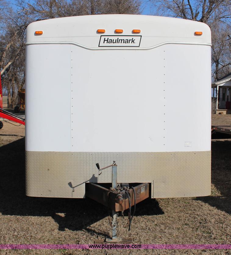 image for item L6603 2000 Haulmark enclosed cargo trailer