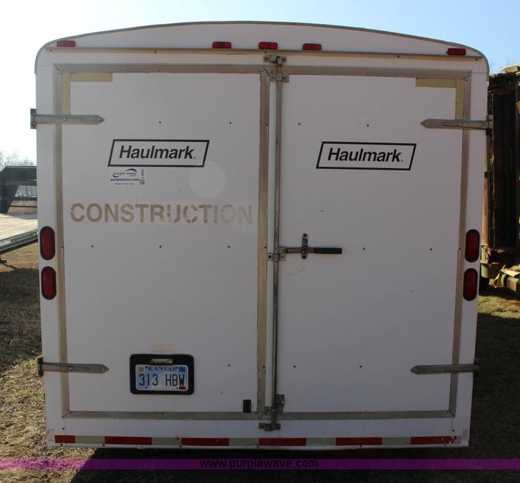 image for item L6603 2000 Haulmark enclosed cargo trailer