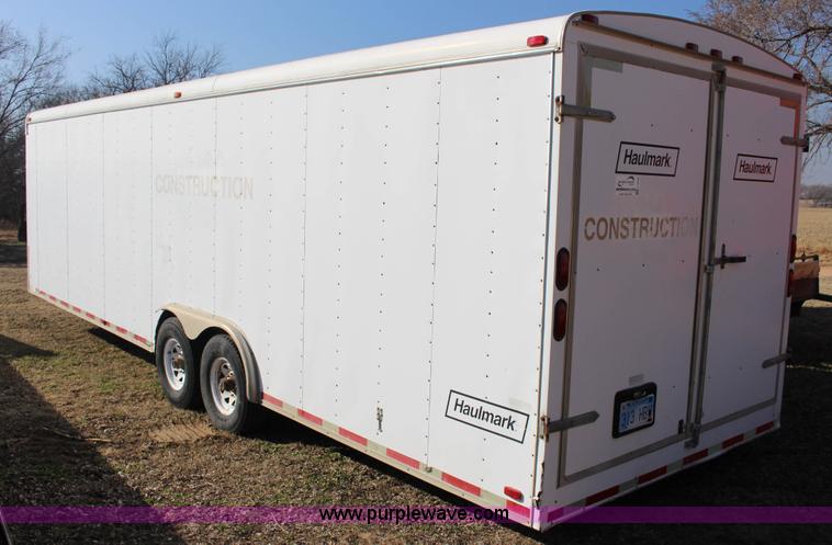 image for item L6603 2000 Haulmark enclosed cargo trailer