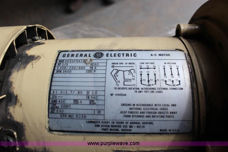 image for item L6619 General Electric Kina Matic direct current motor