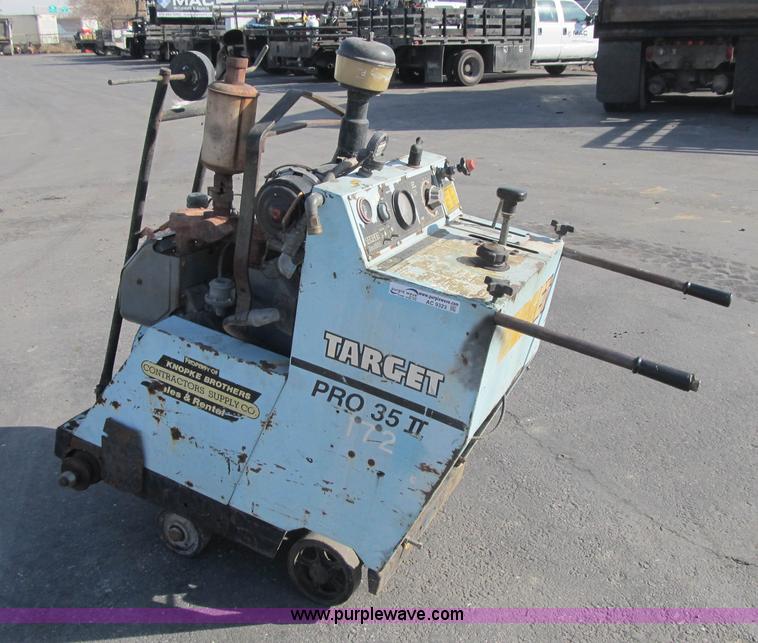 image for item AC9323 Target Pro 35II self-propelled concrete saw