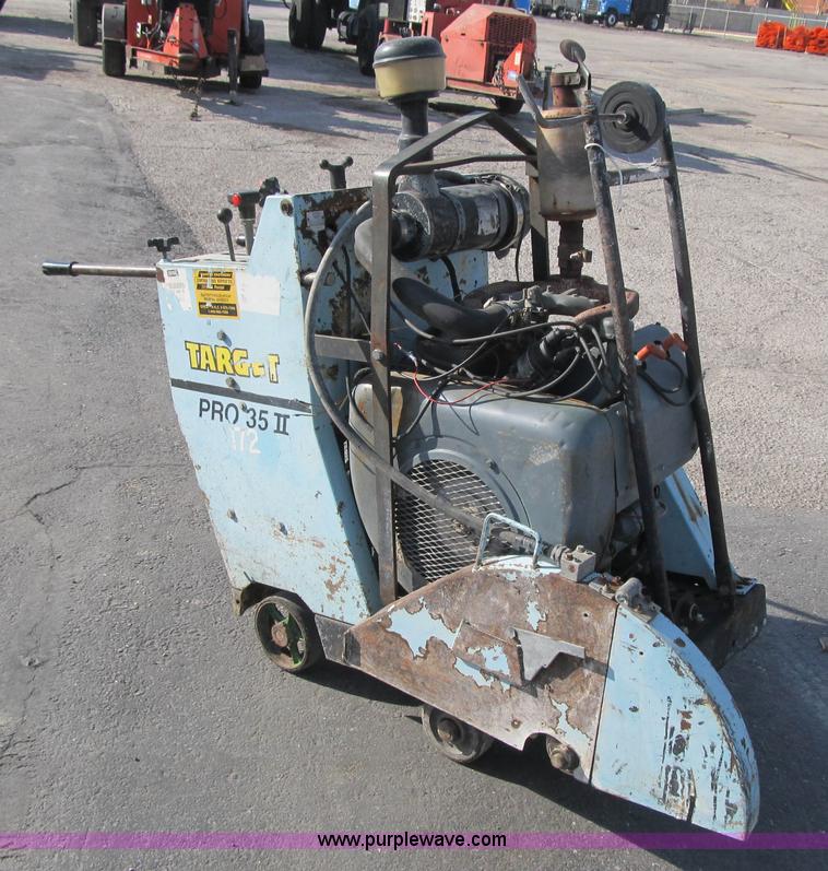 image for item AC9323 Target Pro 35II self-propelled concrete saw
