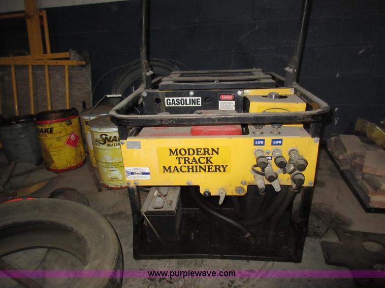 image for item AV9979 Modern Track Machinery hydraulic power pack