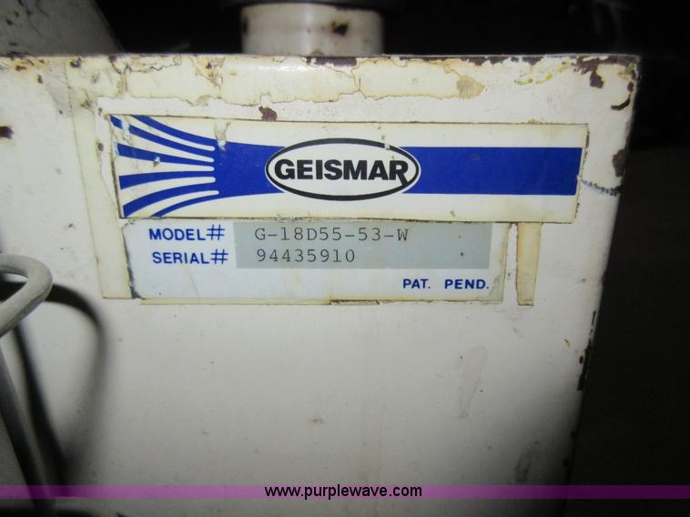 image for item AV9980 Geismar G18D55-53-W hydraulic power pack