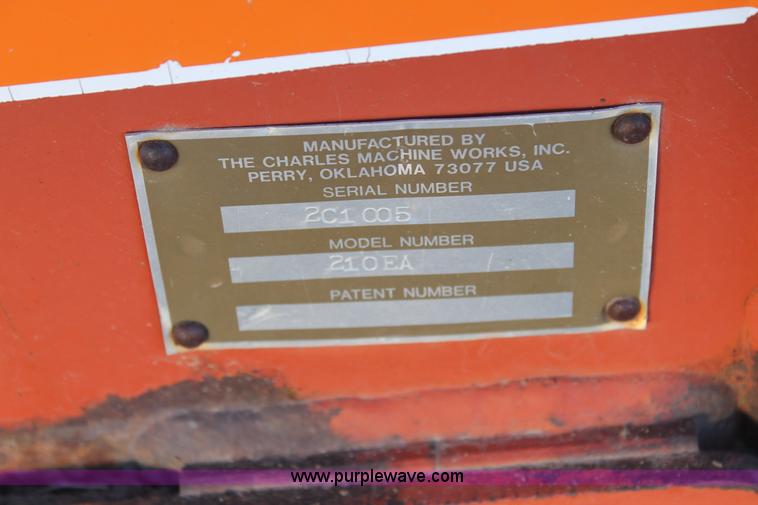 image for item AW9448 Ditch Witch 210 earth auger