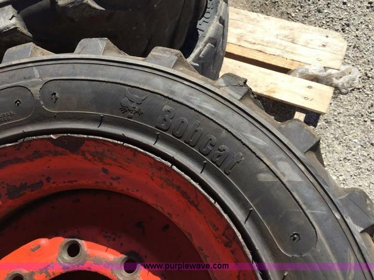 image for item D1397 (4) Bobcat tires and wheels