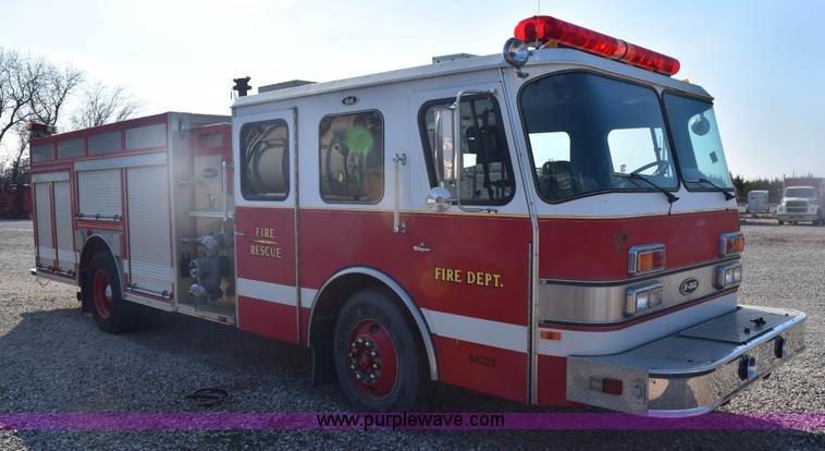 image for item E6152 1991 Federal Motors Emergency One fire truck