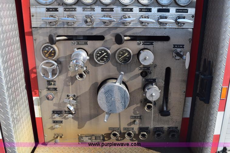 image for item E6152 1991 Federal Motors Emergency One fire truck