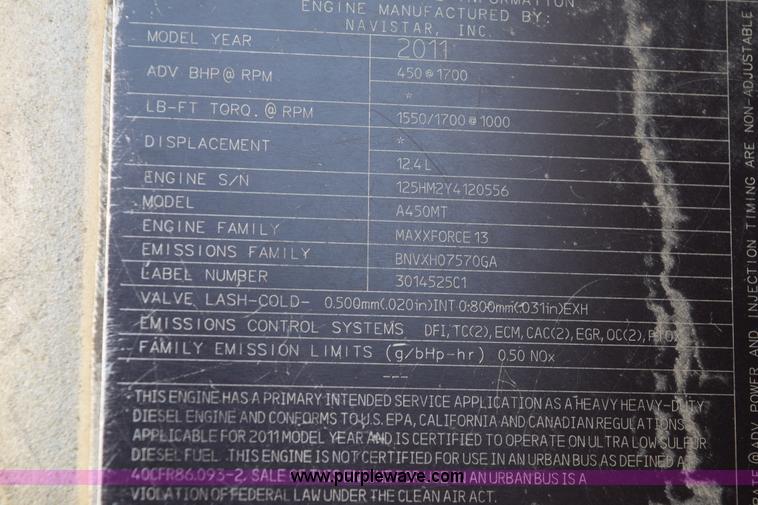 image for item E6153 2012 International ProStar winch truck