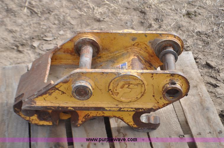 image for item F2193 CF backhoe manual quick attach