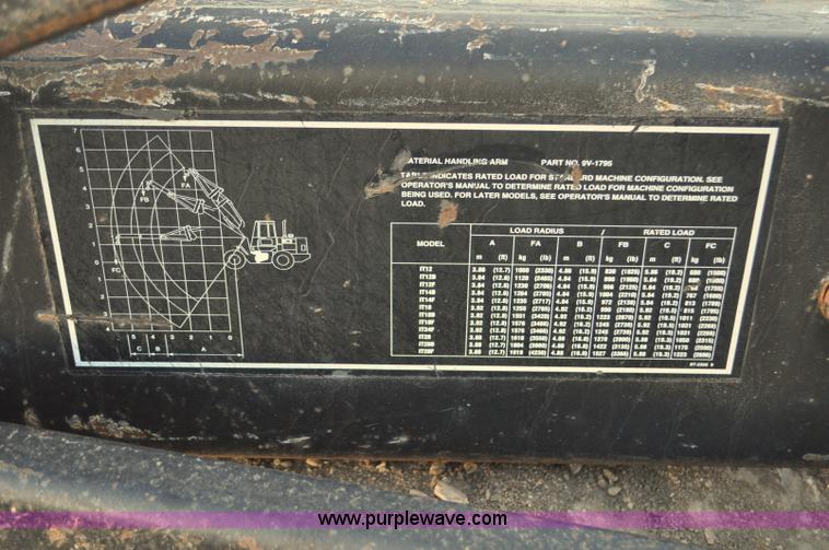 image for item F2204 Caterpillar material handling arm