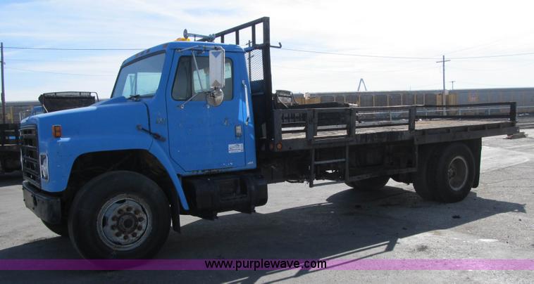 image for item F8962 1979 International 1954 flatbed truck