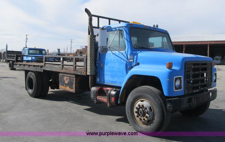 image for item F8962 1979 International 1954 flatbed truck