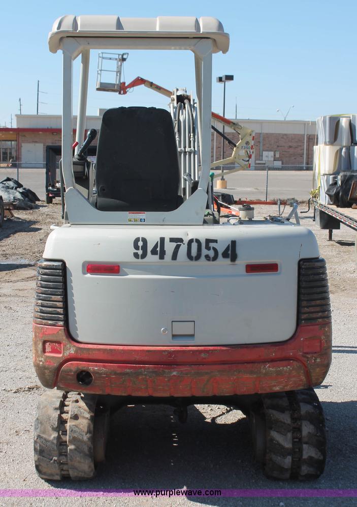 image for item H5936 2007 Takeuchi TB125 compact excavator