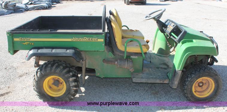 image for item H5937 2002 John Deere Gator TX UTV