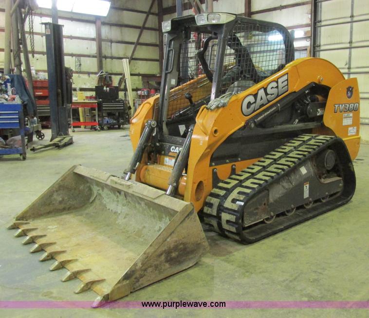 image for item H7596 2012 Case TV380 skid steer
