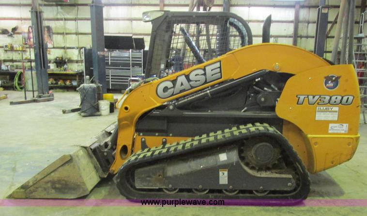 image for item H7596 2012 Case TV380 skid steer