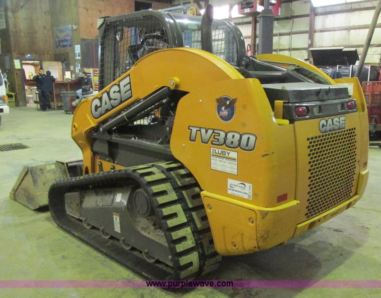image for item H7596 2012 Case TV380 skid steer
