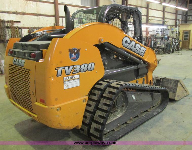 image for item H7596 2012 Case TV380 skid steer