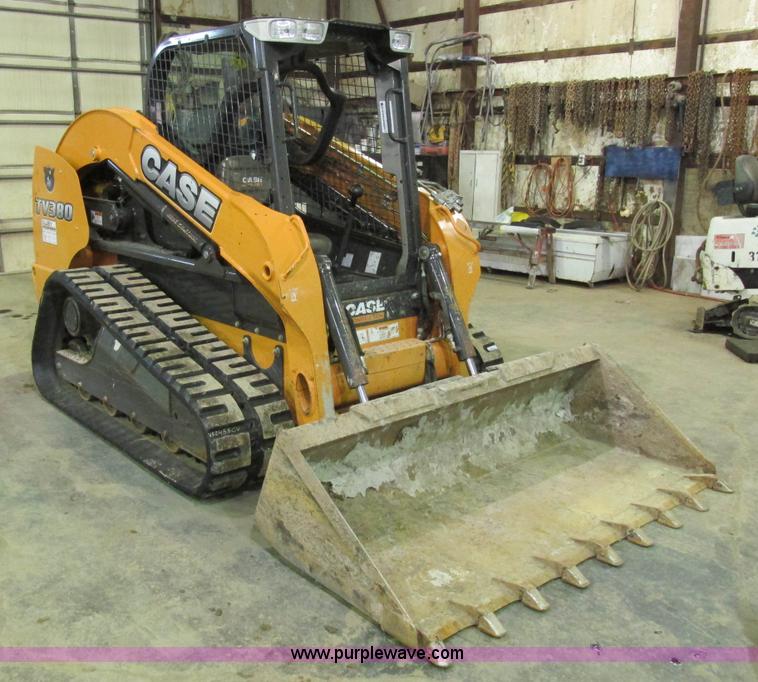 image for item H7596 2012 Case TV380 skid steer