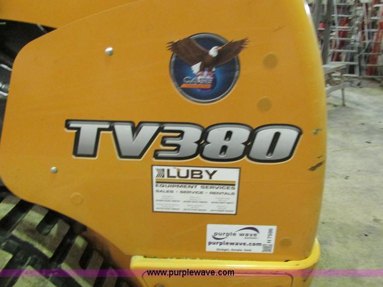 image for item H7596 2012 Case TV380 skid steer