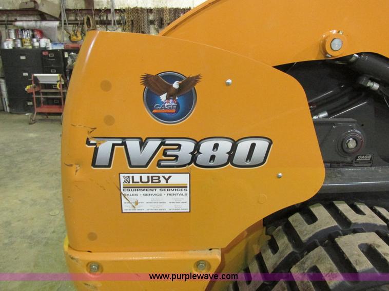 image for item H7596 2012 Case TV380 skid steer