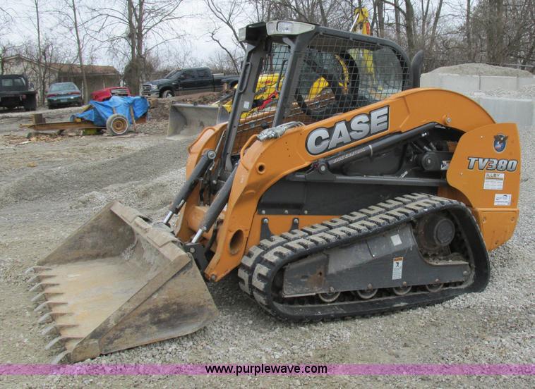 image for item H7596 2012 Case TV380 skid steer
