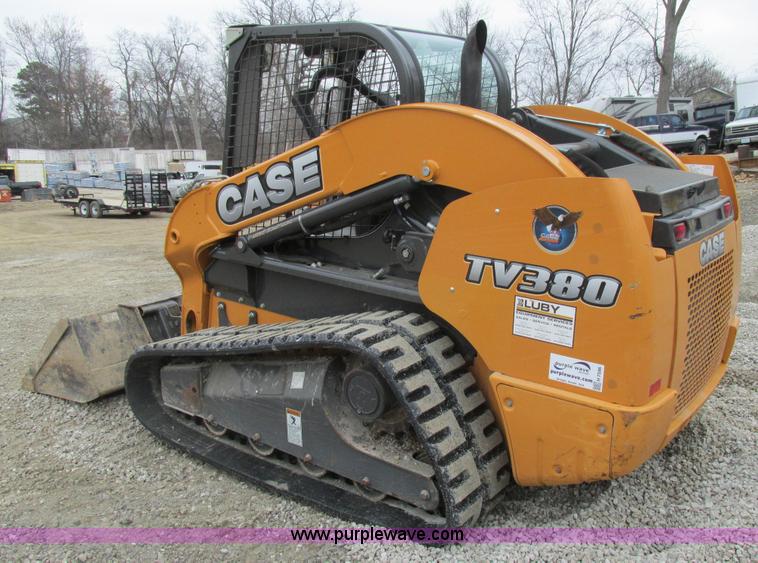 image for item H7596 2012 Case TV380 skid steer