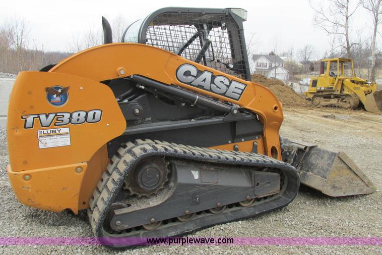 image for item H7596 2012 Case TV380 skid steer