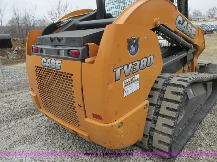 image for item H7596 2012 Case TV380 skid steer