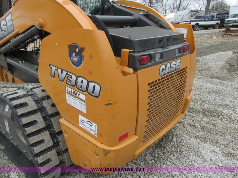 image for item H7596 2012 Case TV380 skid steer