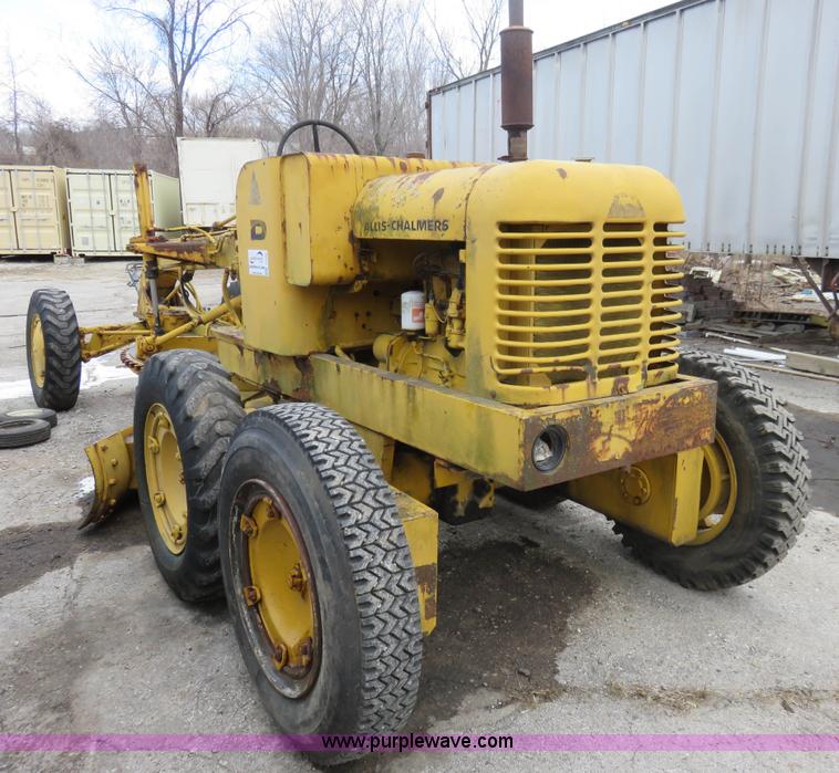image for item I2436 1969 Allis Chalmers D rigid motor grader