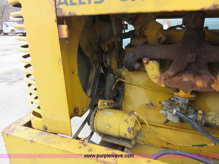 image for item I2436 1969 Allis Chalmers D rigid motor grader