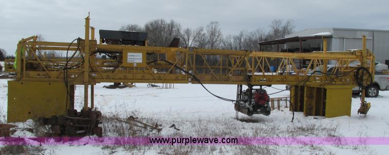 image for item I3094 Bidwell concrete roller bridge deck finisher