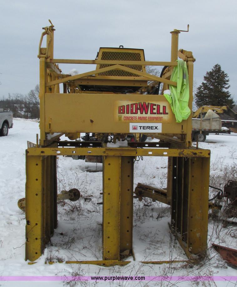 image for item I3094 Bidwell concrete roller bridge deck finisher