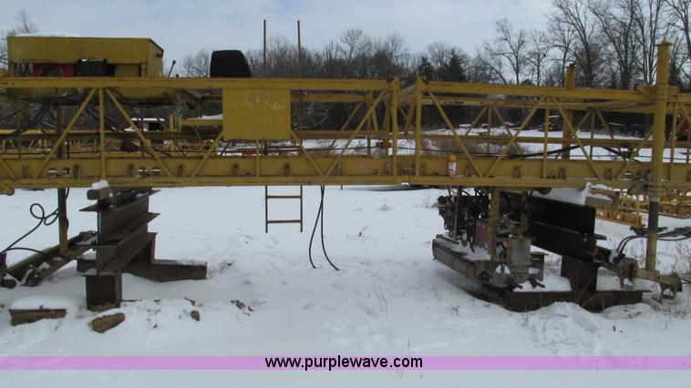 image for item I3095 Bidwell concrete roller bridge deck finisher