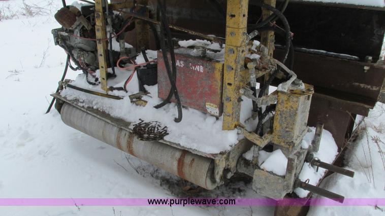 image for item I3095 Bidwell concrete roller bridge deck finisher