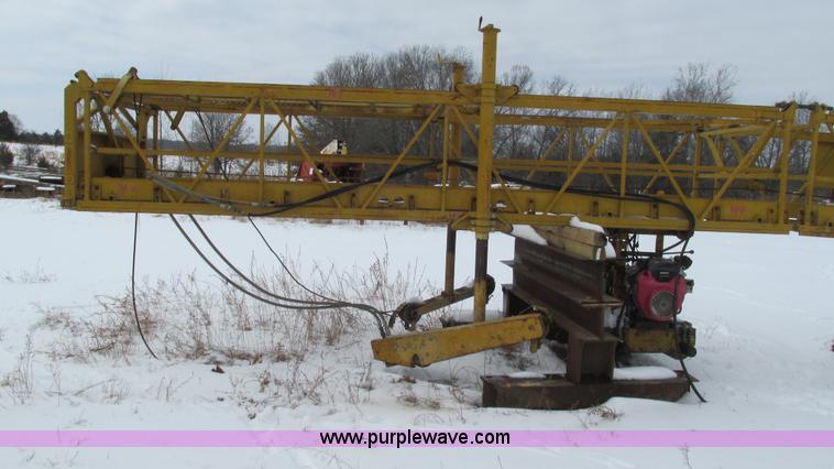 image for item I3095 Bidwell concrete roller bridge deck finisher