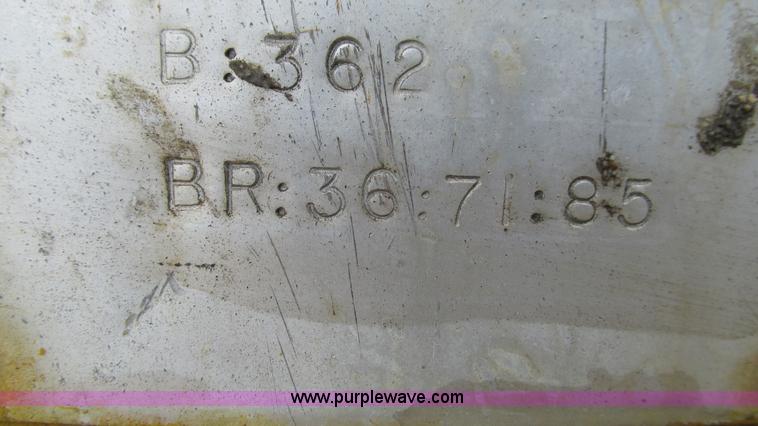 image for item I3095 Bidwell concrete roller bridge deck finisher