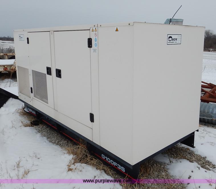 image for item I5073 2004 Olympian G100F3S generator