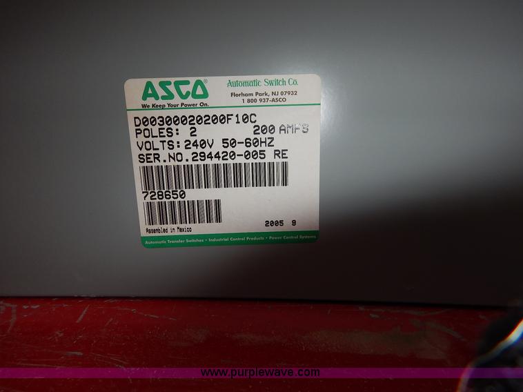 image for item I5073 2004 Olympian G100F3S generator