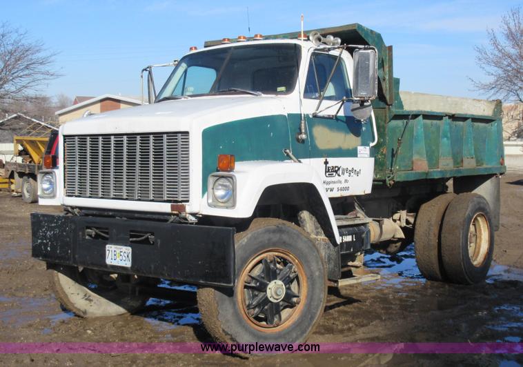 image for item I6851 1984 GMC Brigadier dump truck